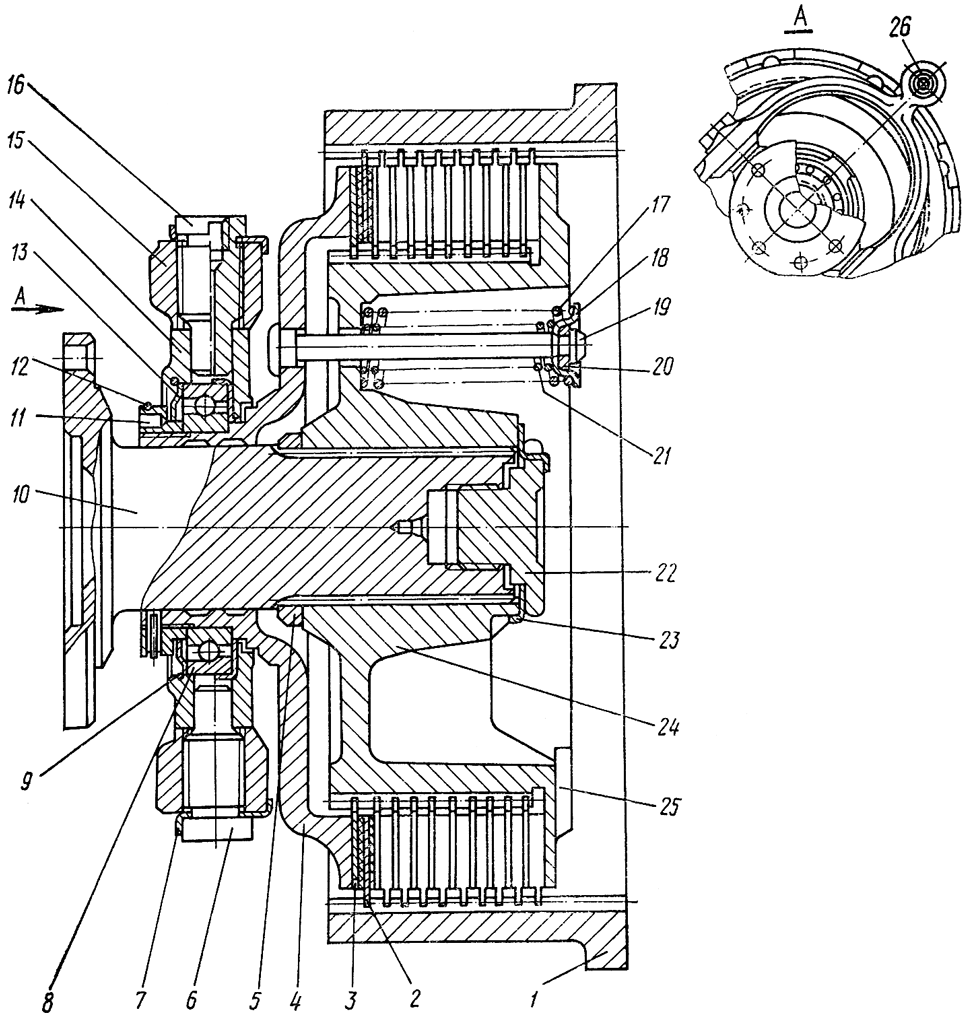Фрикцион бортовой Фрикцион бортовой