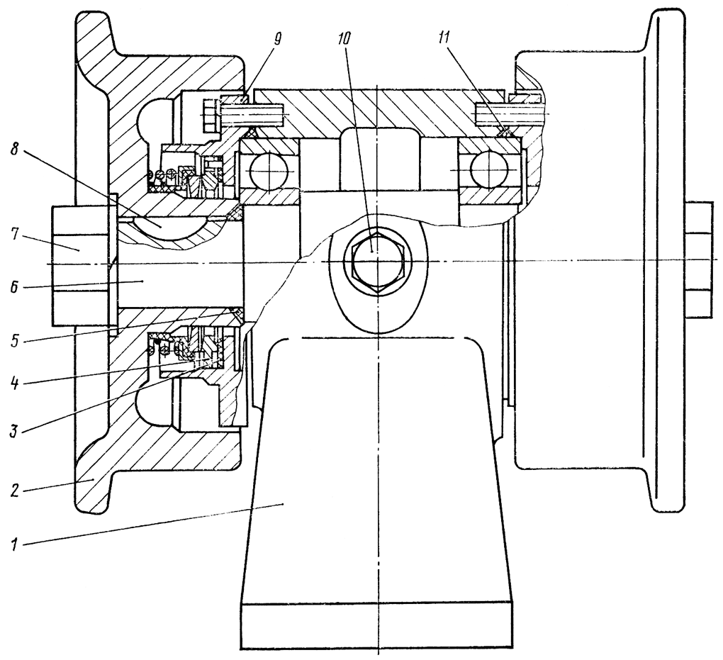 Каток поддерживающий трактора Т-170.00 Каток поддерживающий трактора Т-170.00
