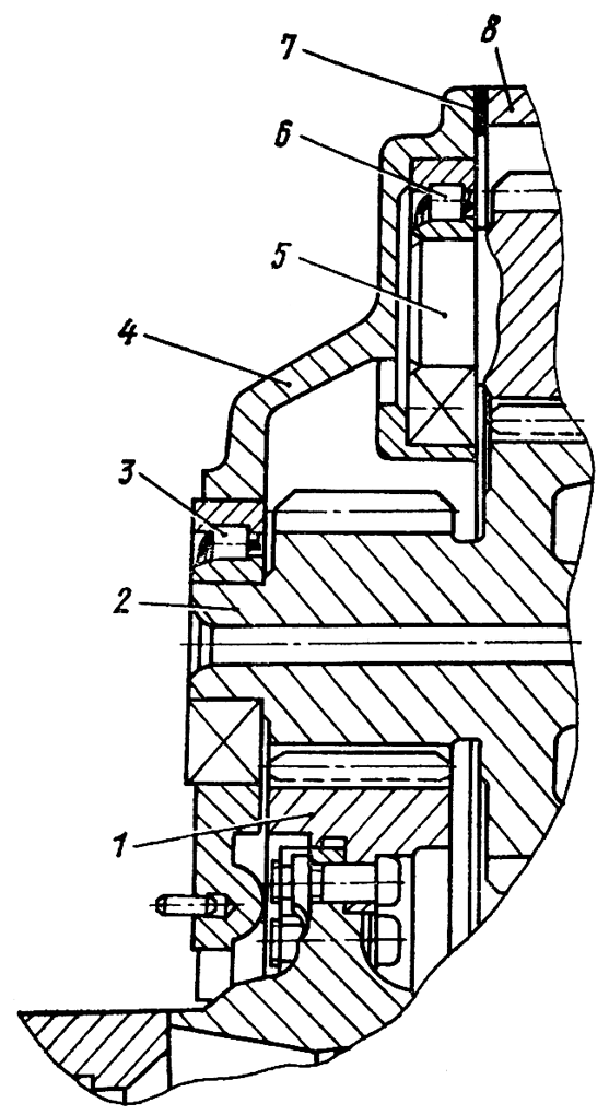 Двойная шестерня с кожухом бортового редуктора Двойная шестерня с кожухом бортового редуктора